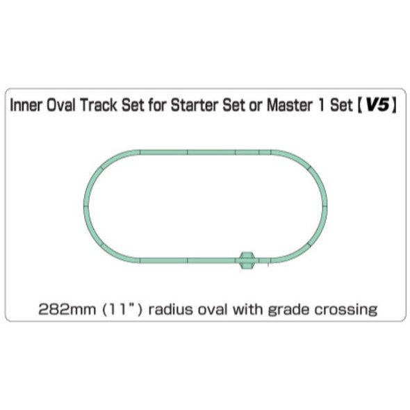 Kato 20-8641 - V5 Inside Loop Track Set - N Scale