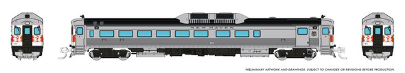 PRE-ORDER: Rapido 516037 - Budd RDC-2 (Ph 1) (DC Silent) New Haven (NH) 120 McGinnis - N Scale