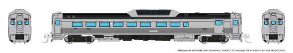 PRE-ORDER: Rapido 516097 - Budd RDC-2 (Ph 2) (DC Silent) Painted Unlettered - N Scale