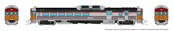PRE-ORDER: Rapido 516059 - Budd RDC-3 (Ph 1) (DC Silent) Canadian Pacific (CP) 9021 Maroon - N Scale