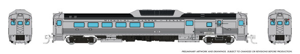 PRE-ORDER: Rapido 516064 - Budd RDC-3 (Ph 2) (DC Silent) Missouri-Kansas-Texas (MKT) 20 - N Scale