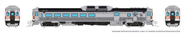 PRE-ORDER: Rapido 516569 - Budd RDC-3 (Ph 1) (DCC and Sound) New Haven (NH) 125 - N Scale