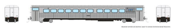 PRE-ORDER: Rapido 226116 - Hawker Single Level Commuter Coach AMT Montreal (AMT) 1084 - HO Scale