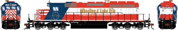 PRE-ORDER: Athearn 3288 - EMD SD40-2 (DC Silent) Wheeling and Lake Erie Railway (WLE) 1776 Bicentennial - HO Scale