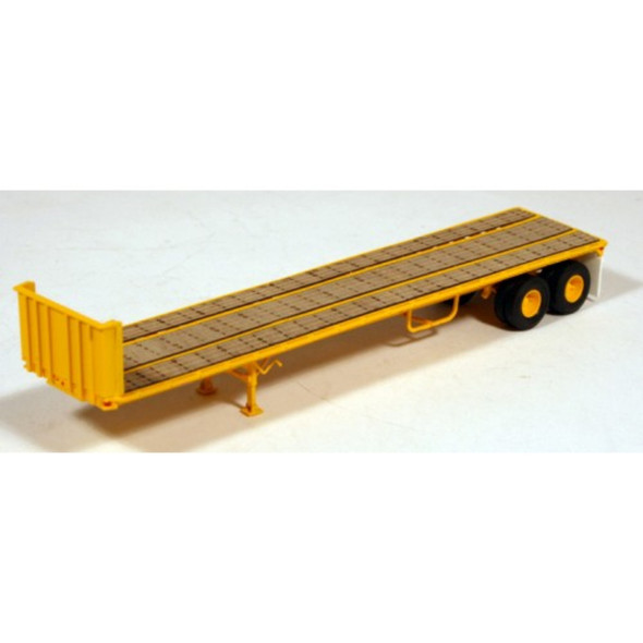 Lonestar Model 5010 - Trailmobile 40' Trailer Kit - Construction Yellow    - HO Scale