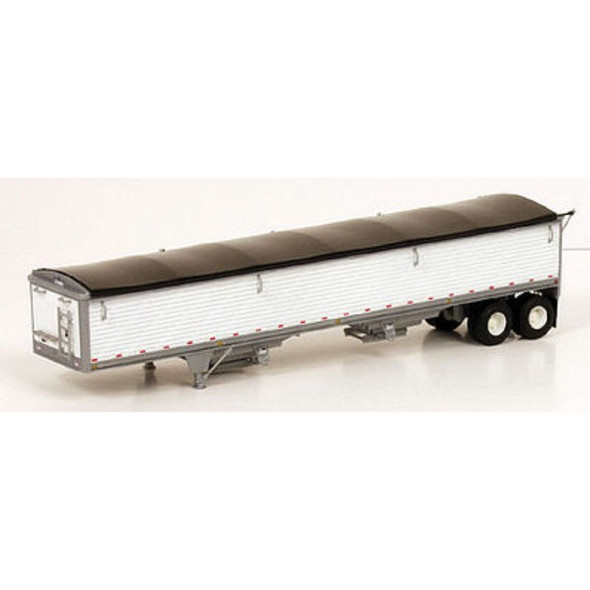 Lonestar Models 6001 - Wilson 43' Pacesetter Grain Trailer Black Tarp  - HO Scale Kit