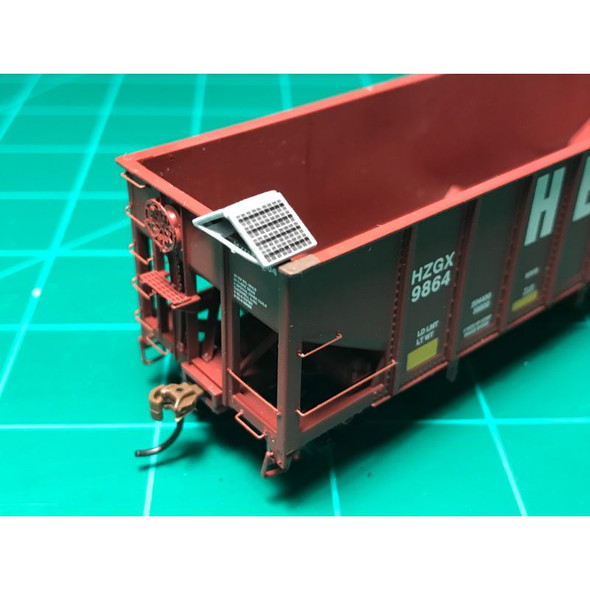 MACRail 809 - MOW Car Solar Panel (Herzog Top Mount)   - HO Scale Kit