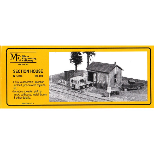 Micro Engineering 60-149 - Section House Kit - N Scale