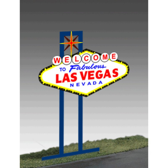 Miller Engineering #1251 - Animated Welcome to Las Vegas - HO or N Scale