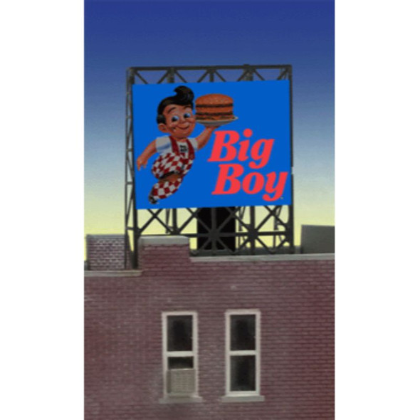 Miller Engineering #339080 - Animated Big Boy Billboard - N or Z Scale