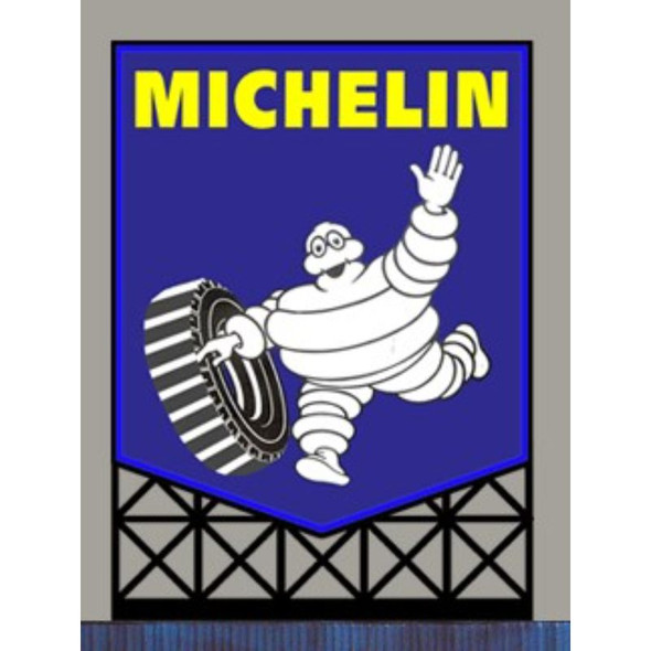 Miller Engineering 883901 - Large Michelin Billboard    - O Scale