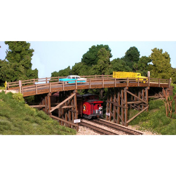 Monroe Models 2007 - Country Road Bridge  - HO Scale Kit