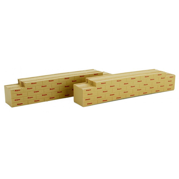 Micro-Trains 49945902 - Decorated Bulkhead Lumber Load 2-pack - N Scale