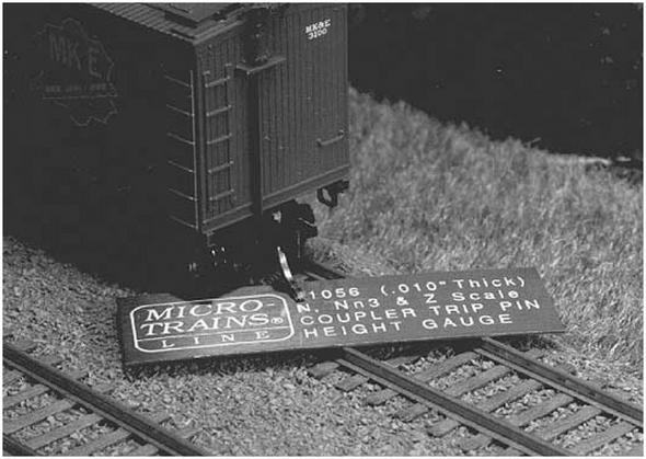 Micro-Trains 98800034 - Trip Pin Height Gauge (N, Nn3, Z) - N Scale