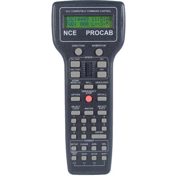 NCE 0011 - Deluxe Master ProCab-r(TM) -Radio Equipped- With Backlit LCD