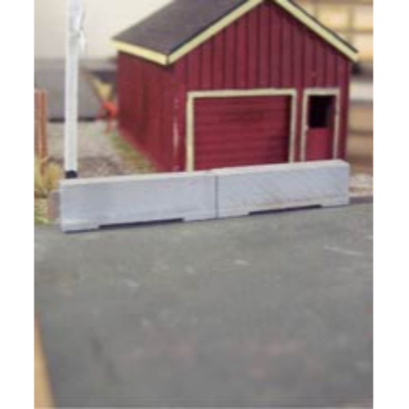 Osborn Models - Concrete Barriers (16 pcs) - HO Scale