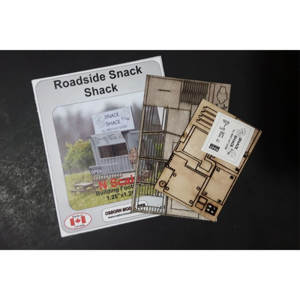 Osborn Models 3072 - Snack Shack - N Scale Kit