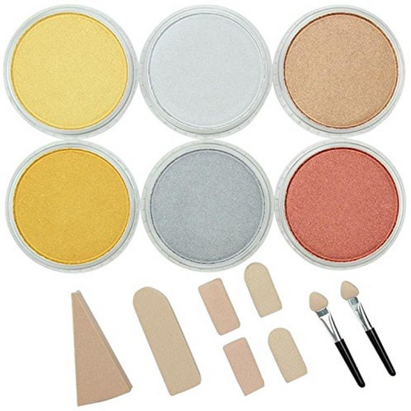 Pan Pastel 30061 - 6 Color Metallic Set