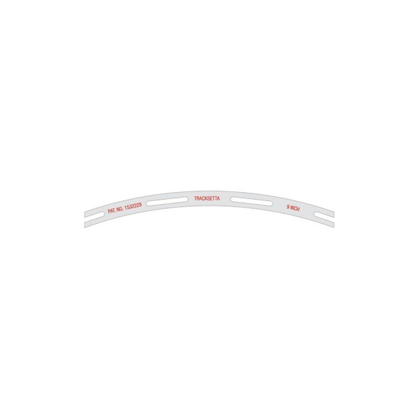 Peco NT9 - Tracksetta 9in Radius Template - N Scale