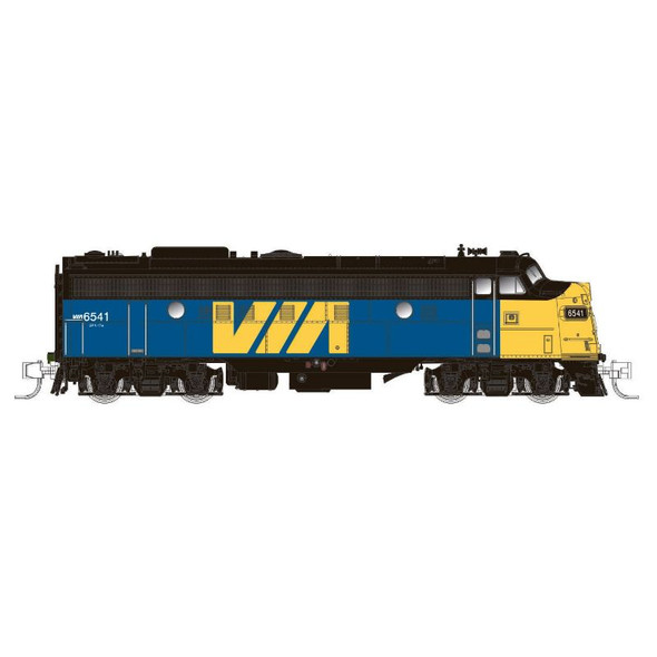 Rapido 530511 - FP9A w/ DCC & Sound VIA Rail Canada (VIA) 6525 - N Scale