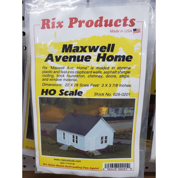 Rix Products 201 - Maxwell House - HO Scale Kit