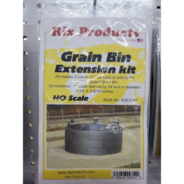 Rix Products  628-0354 - Grain Bin Extension Kit - HO Scale