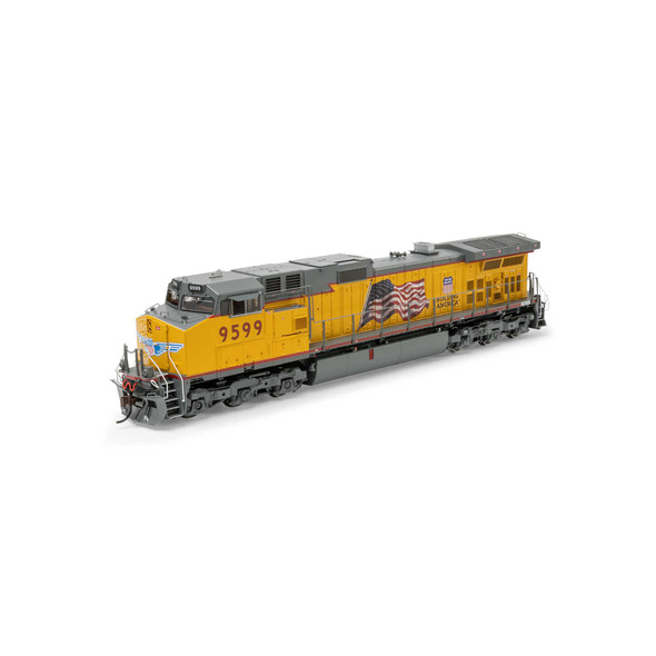 Athearn Genesis 1194 - GE Dash 9-44CW (DC Silent) Union Pacific (UP) 9599 - HO Scale