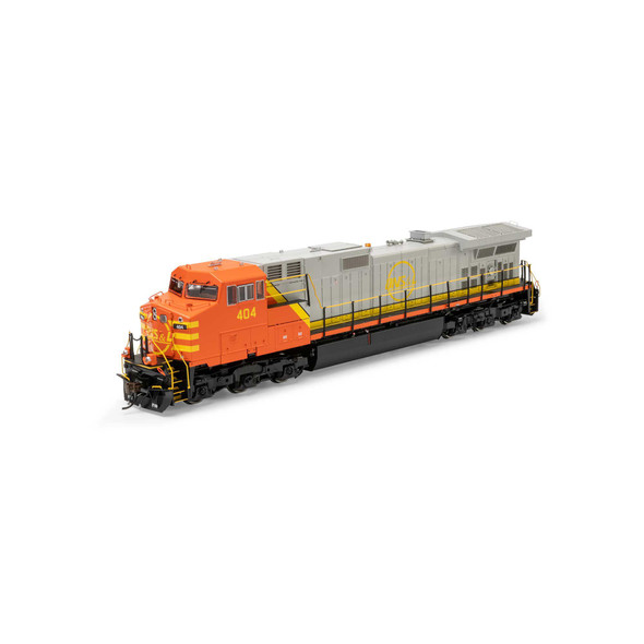 Athearn Genesis 1208 - GE Dash 9-44CW (DC Silent) Quebec North Shore (QNSL) 404 - HO Scale