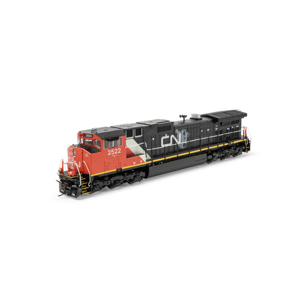 Athearn Genesis 1227 - GE Dash 9-44CWL (DCC and Sound) Canadian National (CN) 2522 - HO Scale