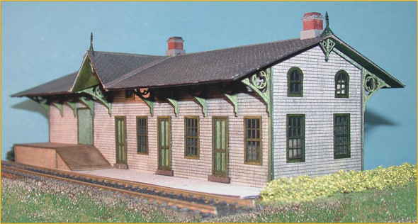 N Scale Architect 10002 - Branchville Station  - N Scale Kit