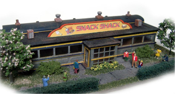 N Scale Architect 10029 - Trackside Series - Baggage Car Diner v2.0  - N Scale Kit