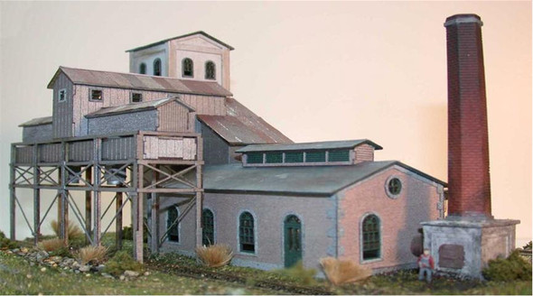 N Scale Architect 10702 - Shue Cement Company  - N Scale Kit