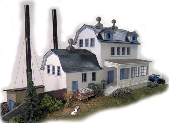 N Scale Architect 40015 - Sheffield Farms Creamery  - HO Scale Kit