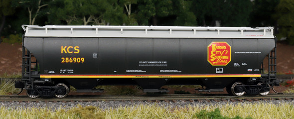 MMRR EXCLUSIVE: InterMountain 67237-72 - Trinity 5161 Cubic Foot Hopper Kansas City Southern (KCS) 286955 - N Scale