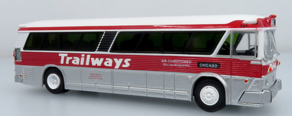 Iconic Replicas 87-0630 - 1964 MCI MC-5A Coach: Trailways  - HO Scale