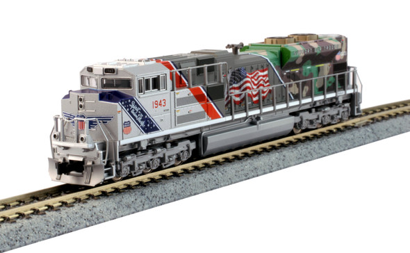 PRE-ORDER: Kato 176-1943-DCC - EMD SD70ACe (DCC without Sound) Union Pacific (UP) 1943 'The Spirit' - N Scale