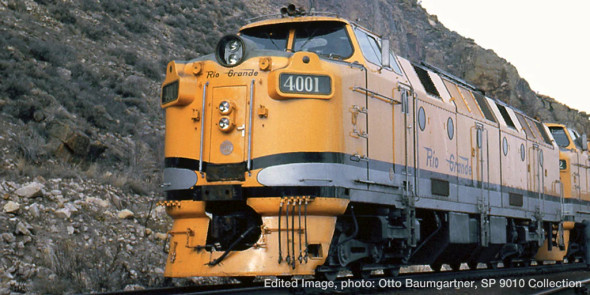 Piko 97817 - Krauss-Maffei ML4000 (DCC and Sound) Denver & Rio Grande Western (D&RGW) 4001 - HO Scale