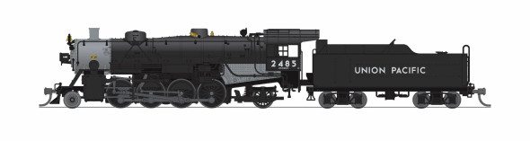 PRE-ORDER: Broadway Limited 10090 - USRA Light Mikado (DCC and Sound) Union Pacific (UP) 2485 - N Scale