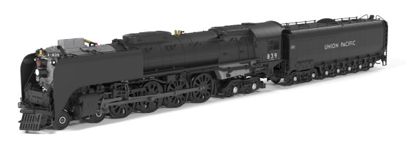 PRE-ORDER: Broadway Limited 10211 - ALCo Class FEF-3 4-8-4 (DC Silent) Union Pacific (UP) 839/ Black & Graphite - HO Scale
