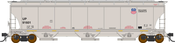 PRE-ORDER: InterMountain 472160-01 - Trinity 5161 3-Bay Covered Hopper Union Pacific (UP) 91601 - HO Scale