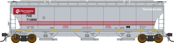 PRE-ORDER: InterMountain 472162-01 - Trinity 5161 3-Bay Covered Hopper Ferromex (FXE) 713898 - HO Scale