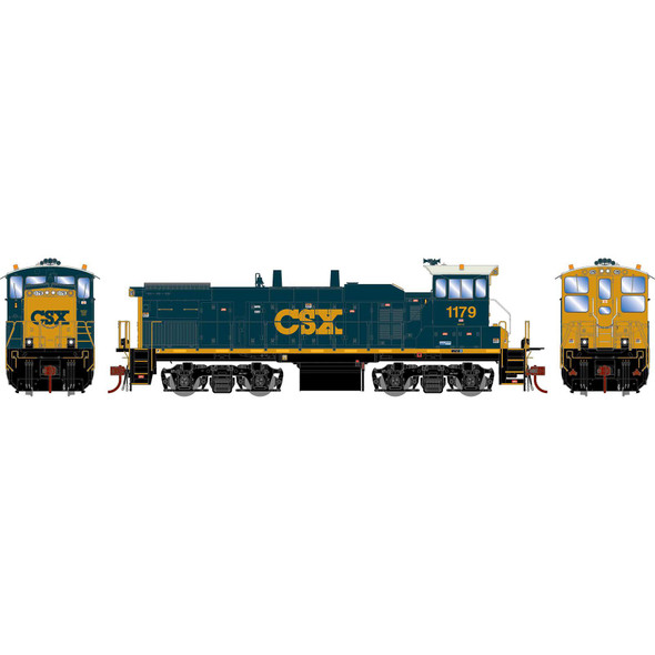 Pre-Owned: Athearn Genesis EMD MP15AC (DCC and Sound) CSX (CSXT) 1179 - HO Scale