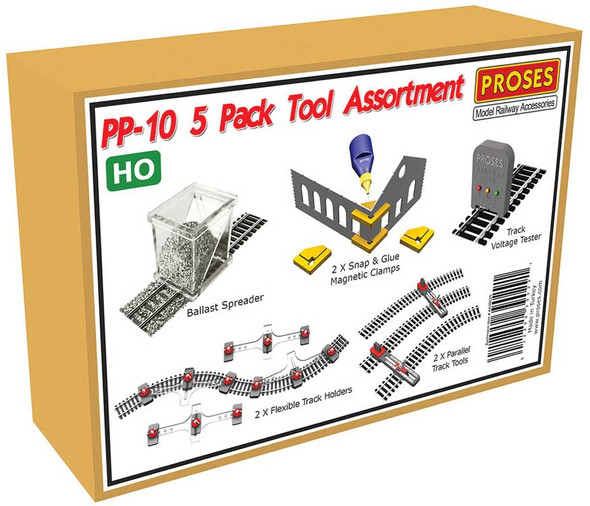 Bachmann/Proses 39029 - Track Tool Assortment  - HO Scale