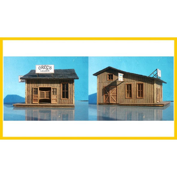 RS Laser 2005 - Gregâ€™s Saloon & Repair   - HO Scale Kit