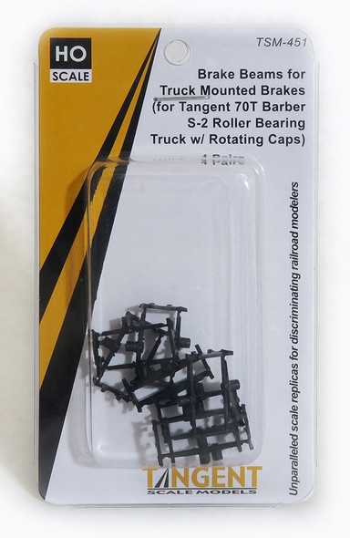 Tangent Scale Models 451 - 70-Ton Barber S-2 Truck Brake Beams for Truck-Mounted Brake Cars (451)  - HO Scale