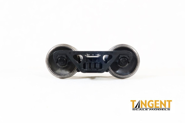 Tangent Scale Models 2019 - 125-Ton ASF Roller Bearing Trucks w/ Coil Dampers and Rotating "Timken" Caps and 38 inch Normal Tread All-Metal Precision Wheelsets (2019)  - HO Scale