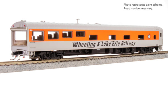 Broadway Limited 9167 - Track Inspection Car Wheeling and Lake Erie Railway (WLE) 1990 - HO Scale