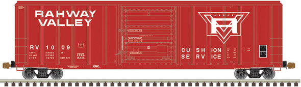 Atlas Master 20007605 - FMC 5347 Single Door Box Car Rahway Valley (Red/White) 1023 - HO Scale