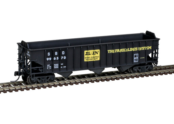 Atlas Master 50007011 - PS-2750 Hopper (3) Seaboard System (SBD) 996570, 996577, 996580 - N Scale