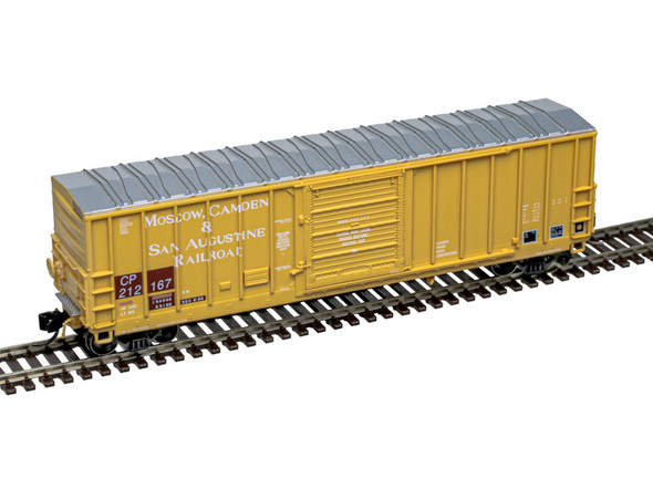 Atlas Master 50007127 - CNCF 5000 Box Car Canadian Pacific ex-MCSA (Light Orange/White) 212152 - N Scale
